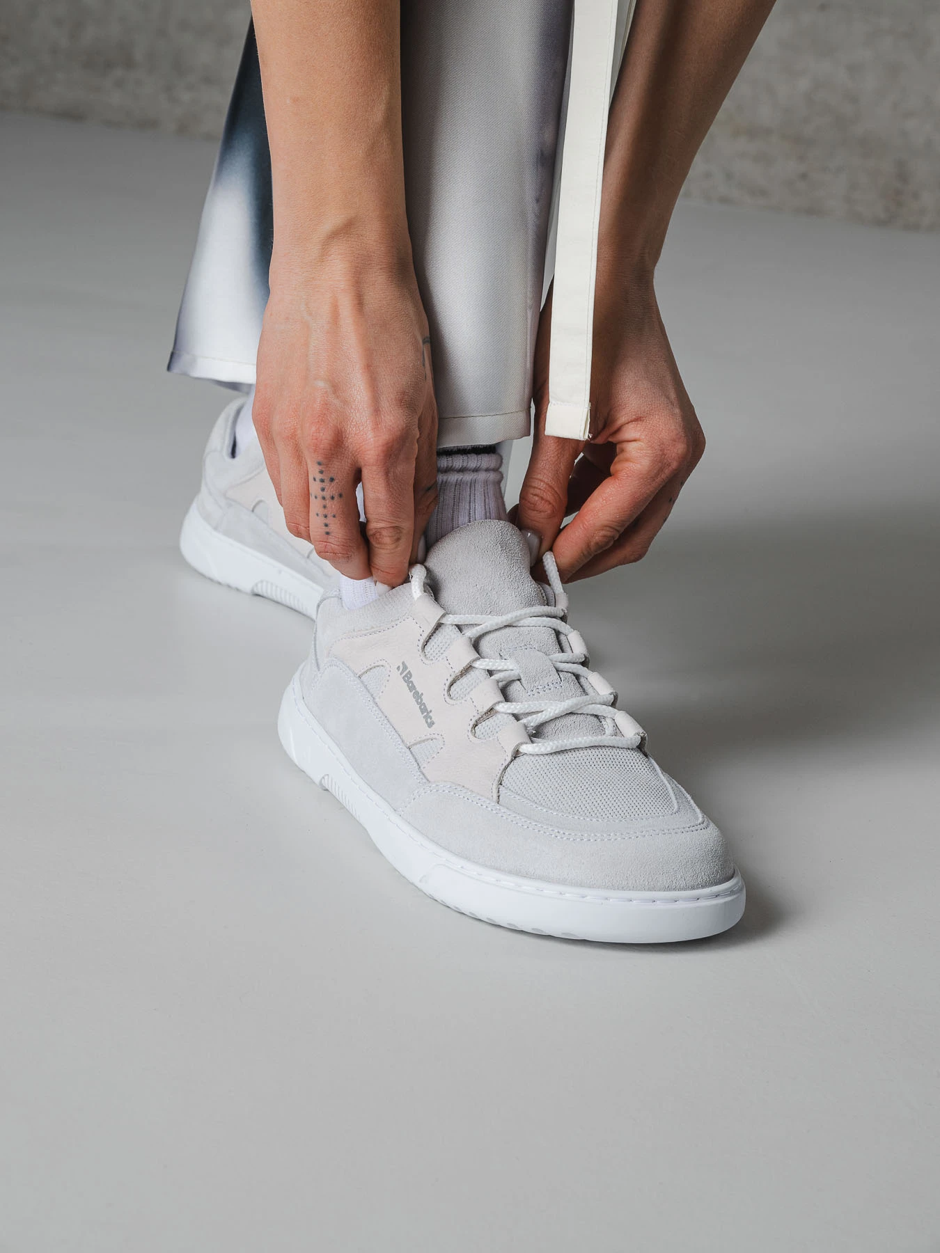 Босоногие кроссовки Barebarics Evo - меловой белый, фото 10