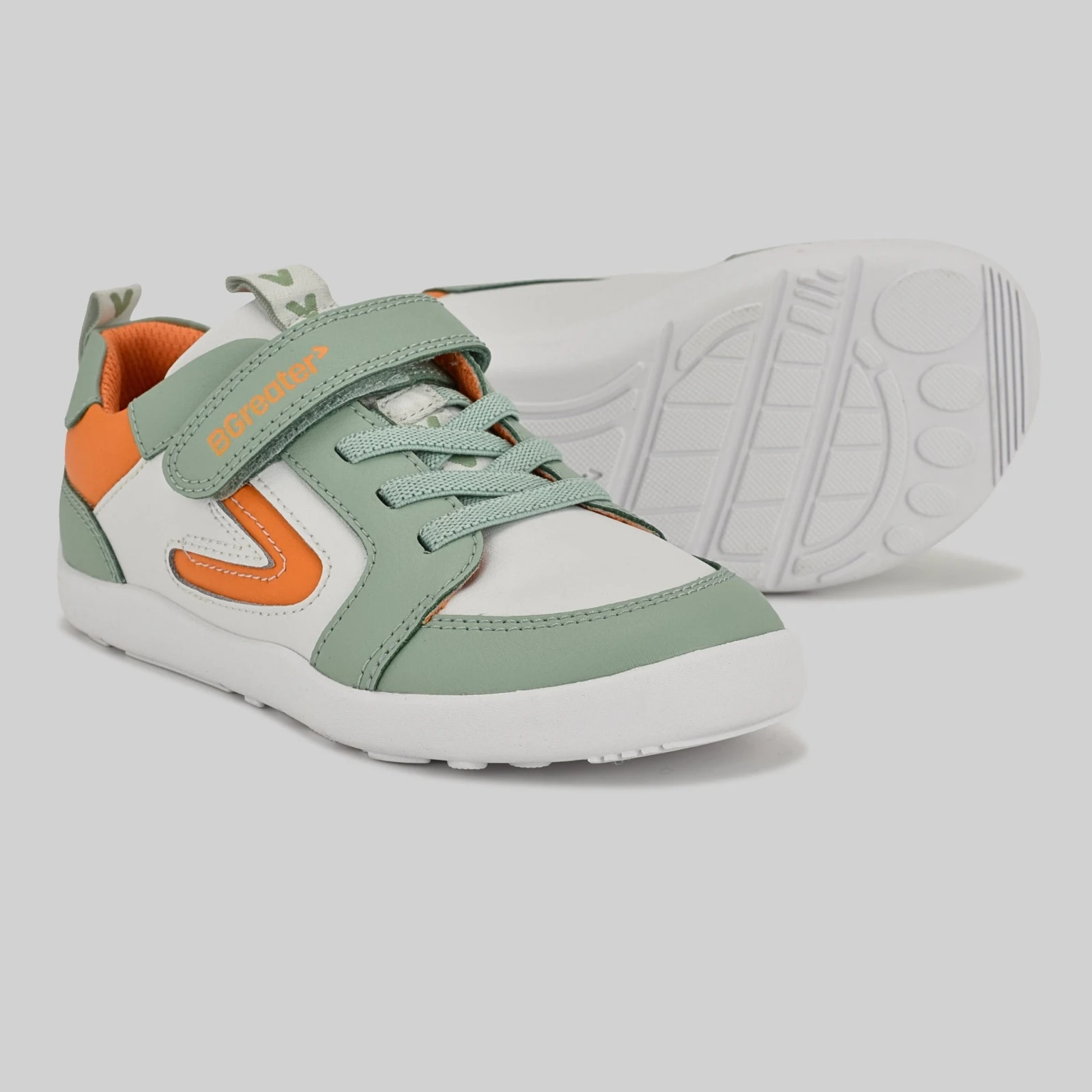 Кроссовки BGreater All Leather Lev — оливковый, фото 11