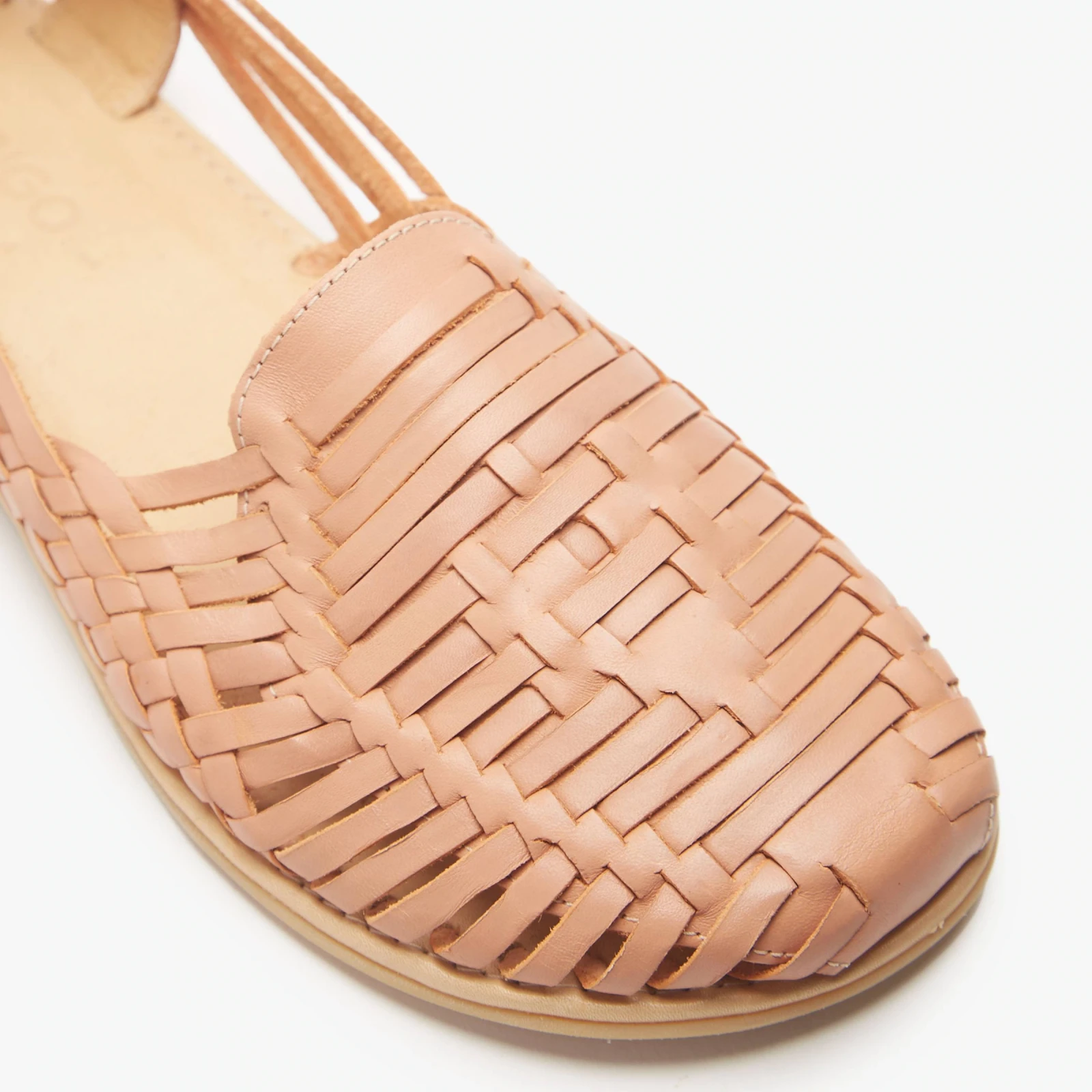 Босоногие сандалии Origo Huarache Slip-On Wide by Anya — светло-коричневый, фото 5