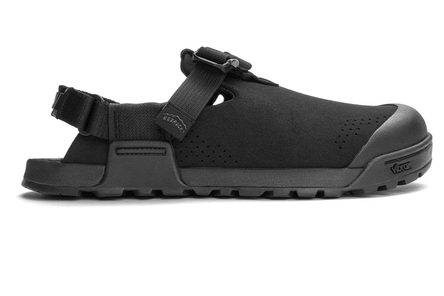 Сабо Bedrock Mountain Clog - Synthetic Suede — обсидианово-чёрный, фото 2