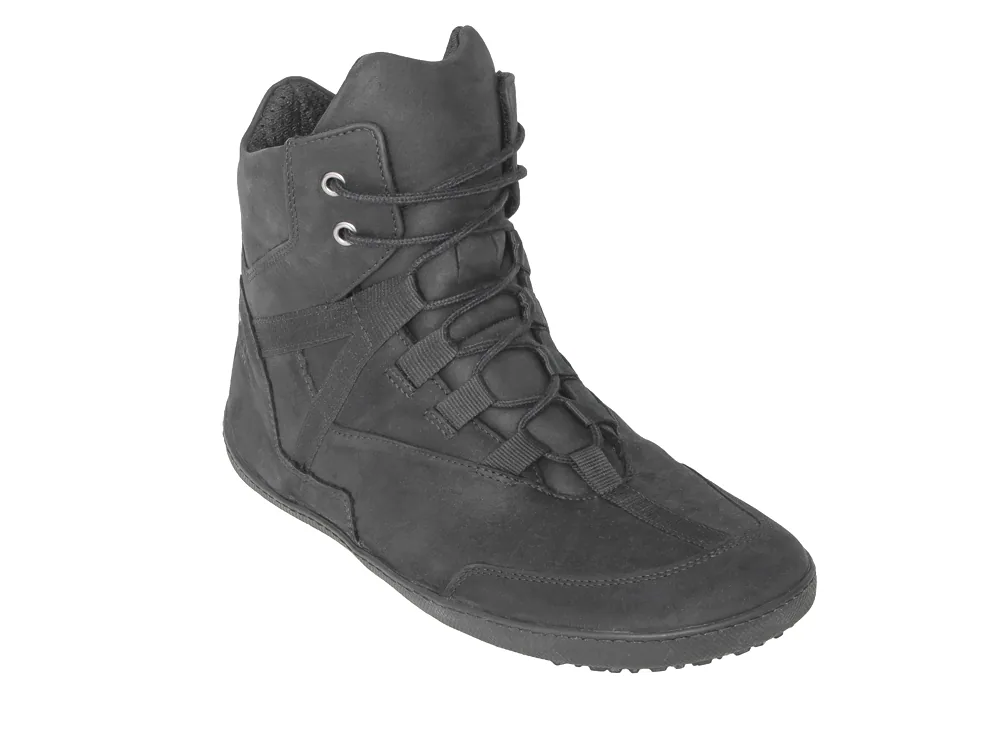 Треккинговые ботинки Sole Runner Surtur из чёрной кожи, фото 6