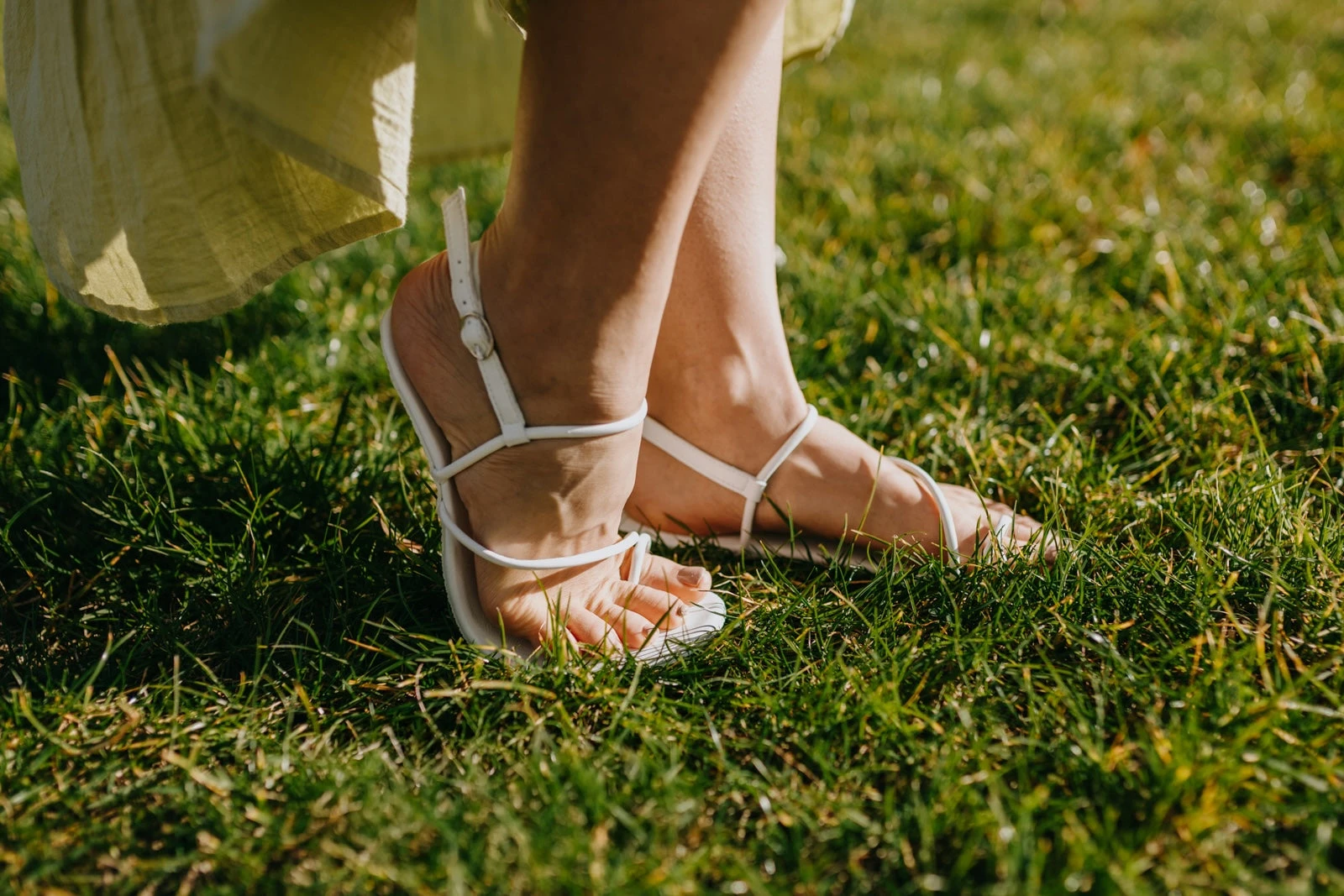 Сандалии Ahinsa Aura Barefoot — белый, фото 12