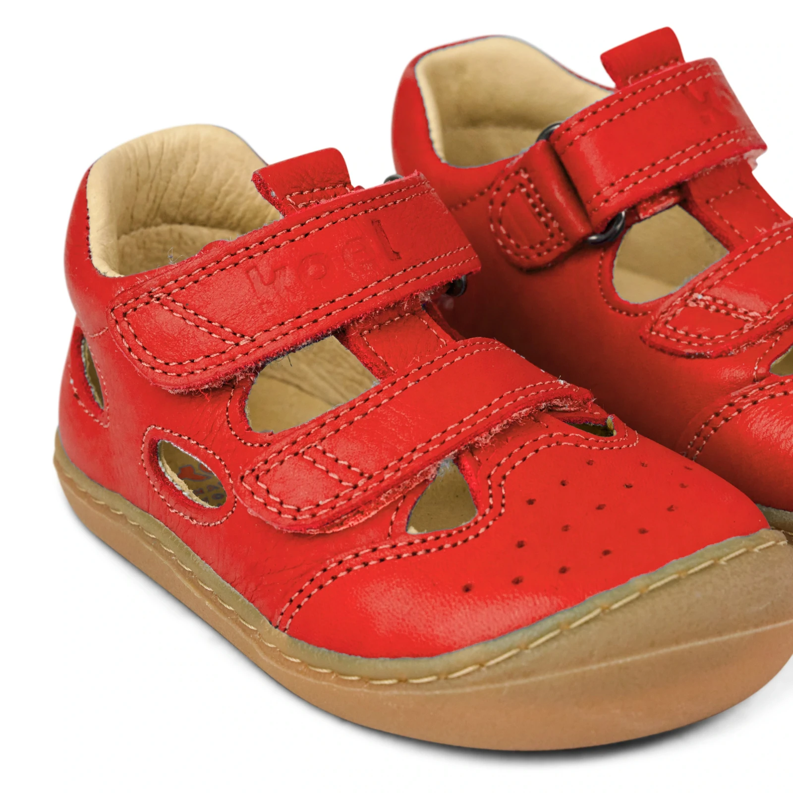 Сандалии Koel BEP Leather — красный, фото 4