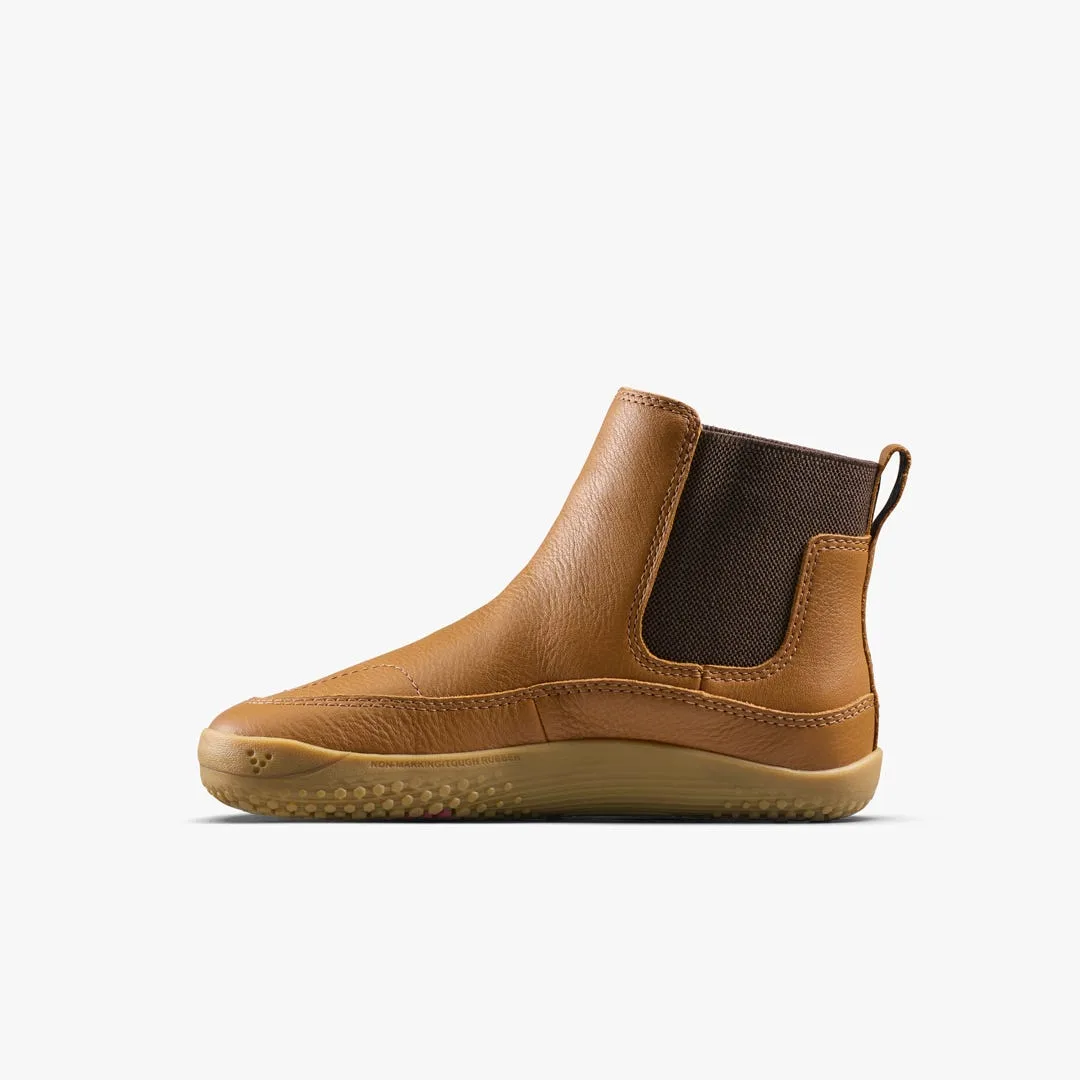 Ботинки Vivobarefoot Gobi Chelsea — для дошкольников, коричневый, фото 3