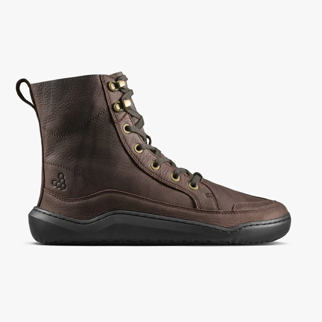 Ботинки Vivobarefoot Gobi Boot II — мужская модель, серо-коричневый