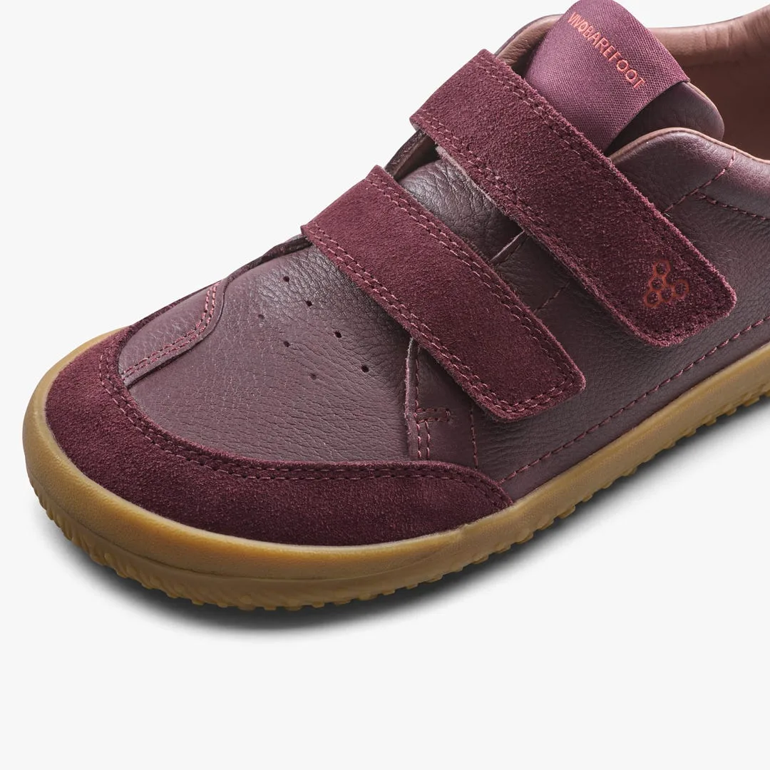 Кроссовки Vivobarefoot Gobi Sneaker — для дошкольников, бордовый, фото 6