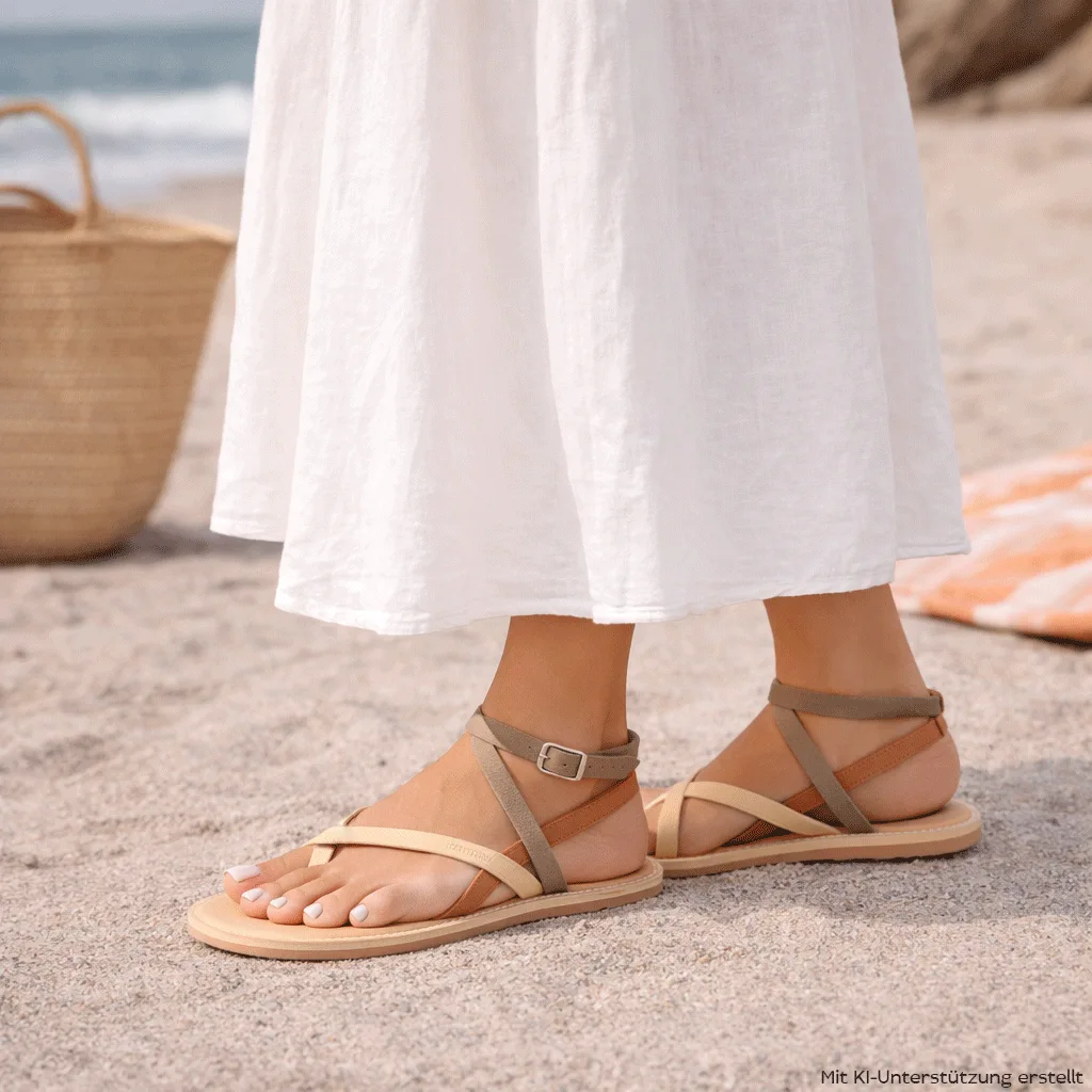 Босоногие сандалии bLIFESTYLE sonnenkussSTYLE — коричневый (арт. N56907N310)