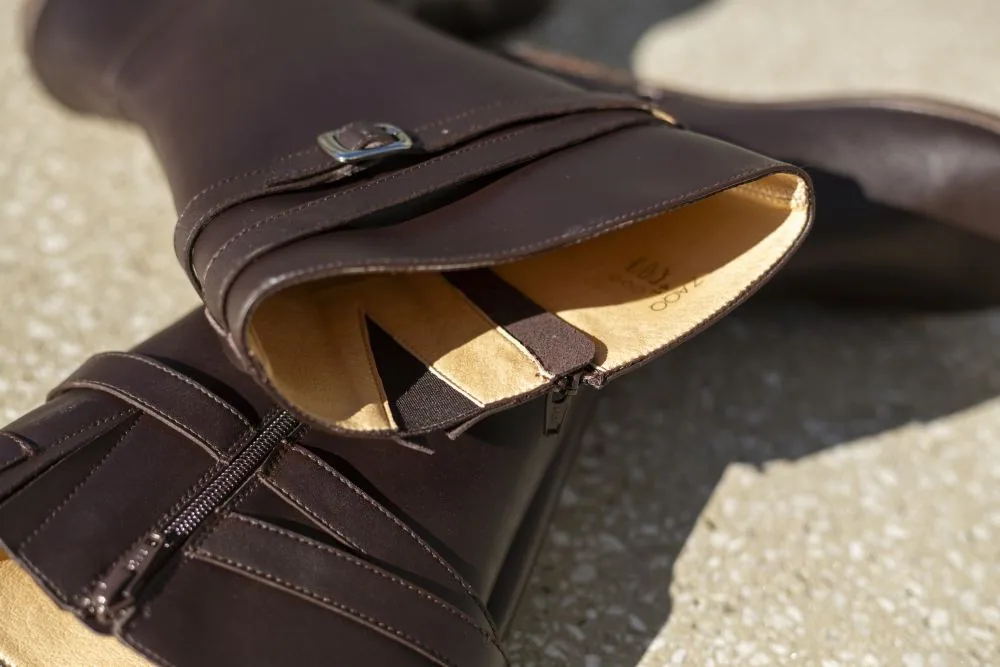 Женские ботинки ZAQQ ATTRAQT Vegan Brown (коричневый цвет), фото 10