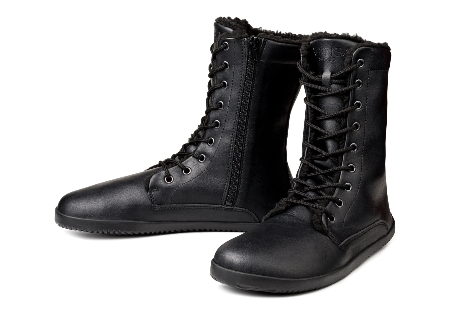 Сапоги Ahinsa Jaya Winter Zip Barefoot — полностью чёрный, фото 3