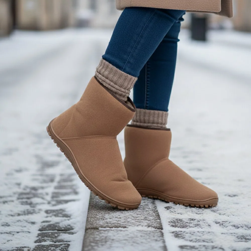 Женские ботинки ZAQQ MOOQ Winter Brown, фото 7