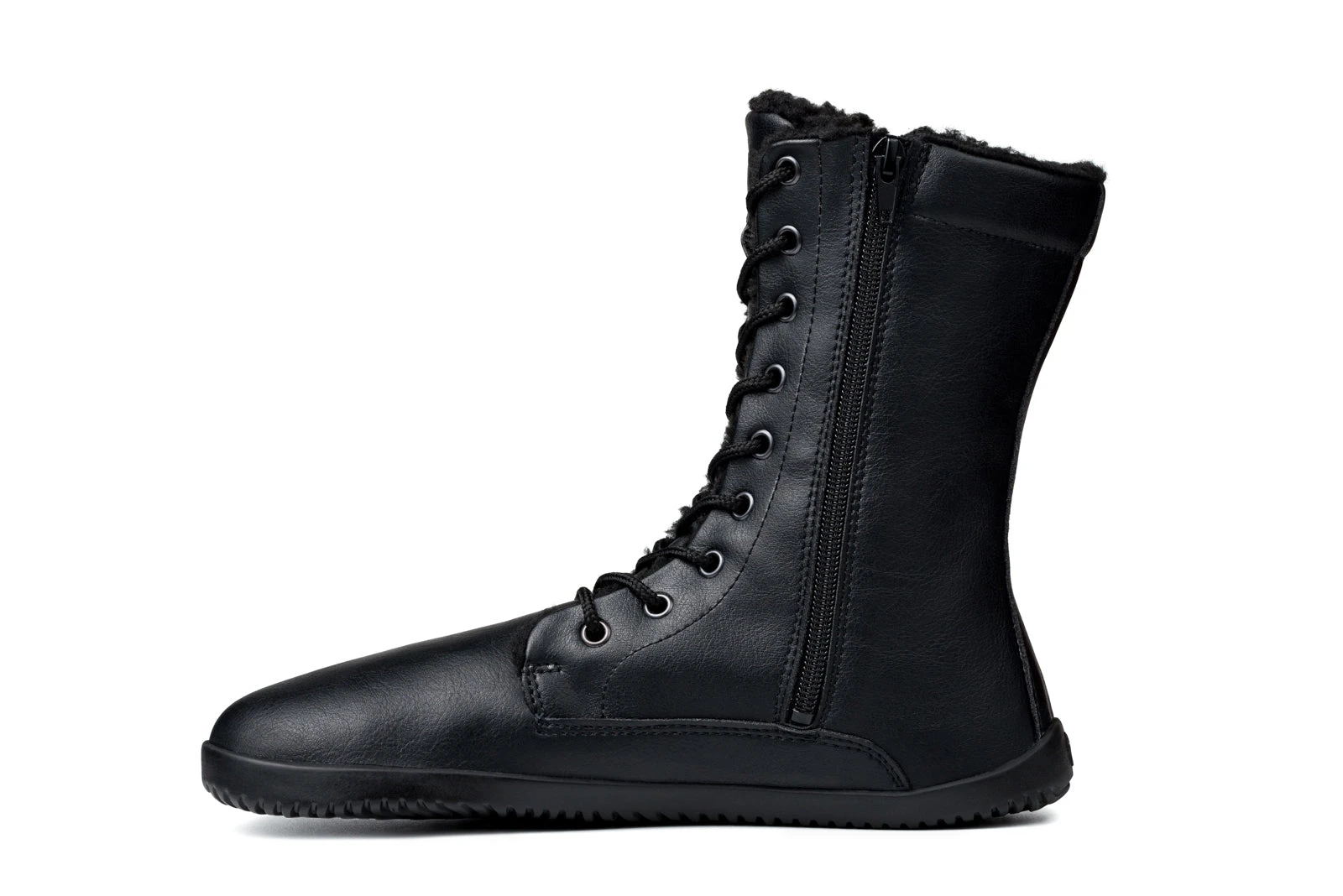 Сапоги Ahinsa Jaya Winter Zip Barefoot — полностью чёрный, фото 5