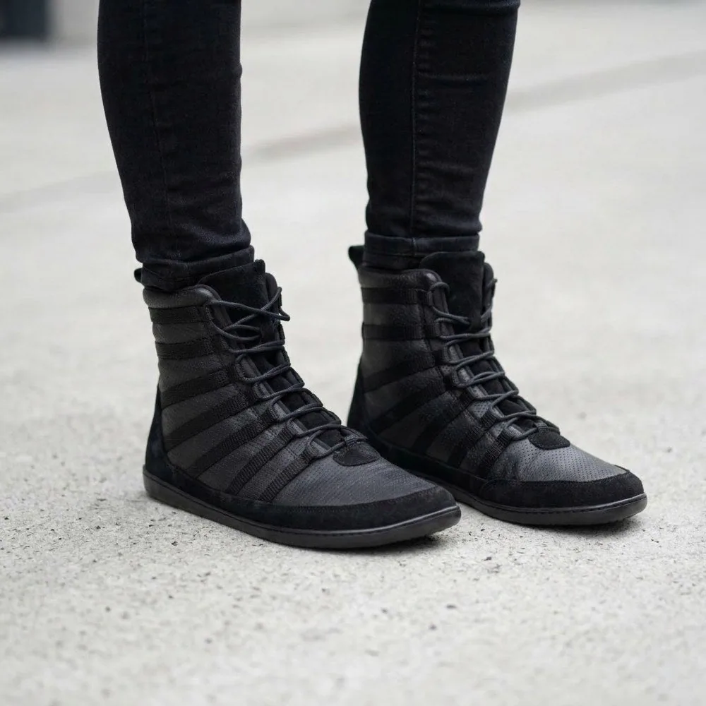 Кроссовки для женщин и мужчин ZAQQ SPARQ High Black (чёрный цвет), фото 15