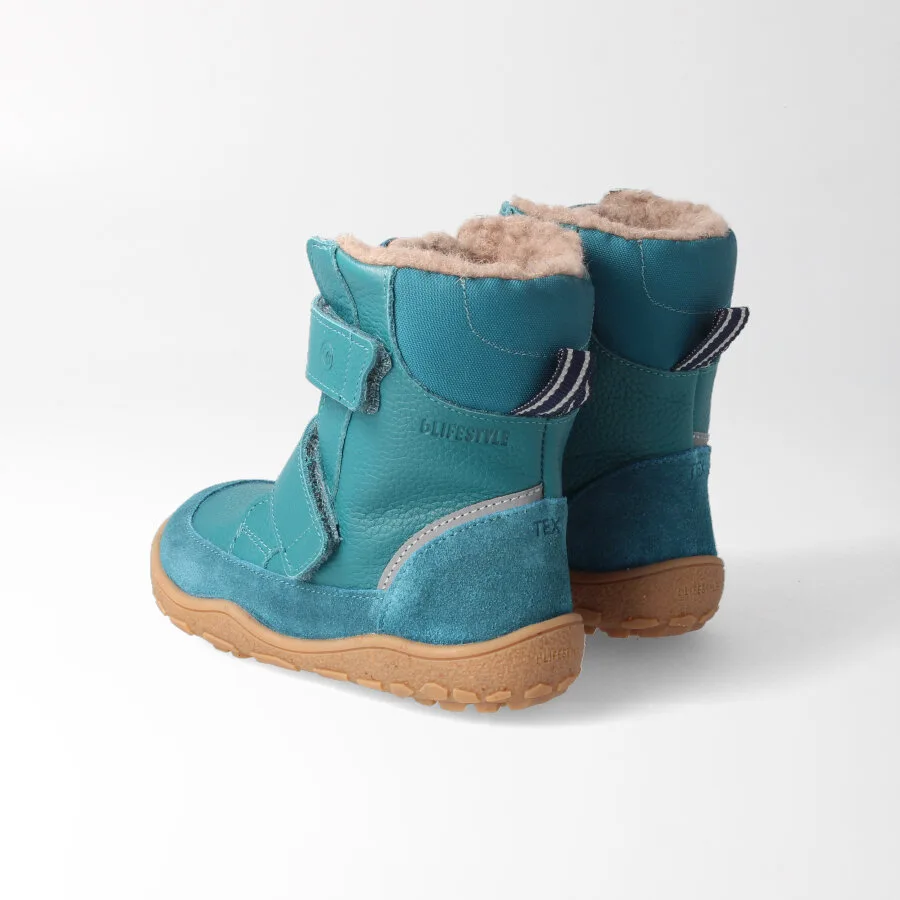 Зимние босоногие ботинки bLIFESTYLE polarfuchsSTYLE — петроль, фото 3