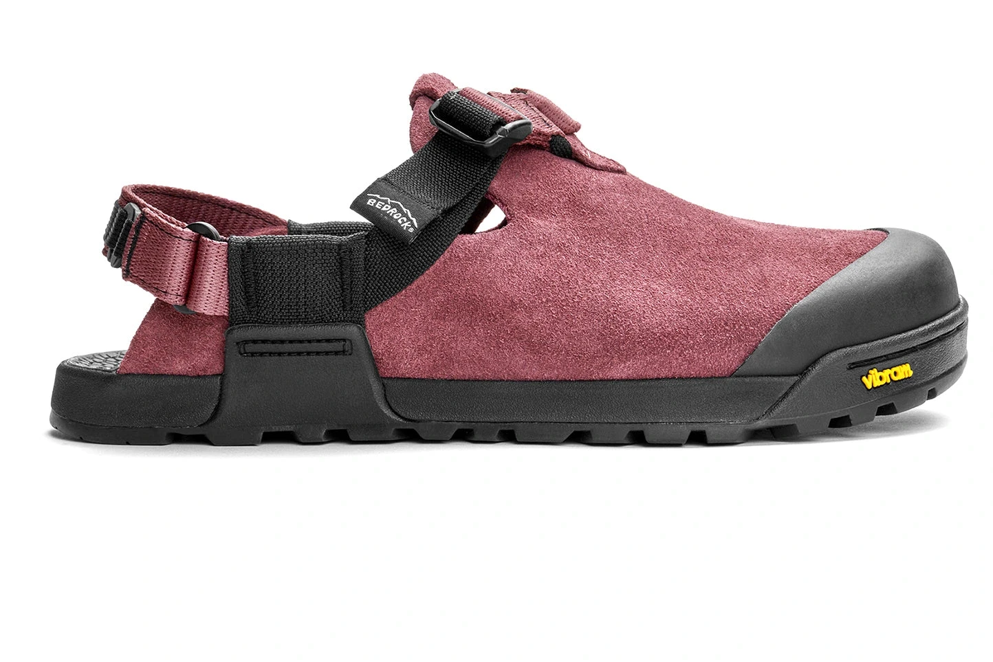 Сабо Bedrock Mountain Clog - Leather Suede — дикая роза, фото 2