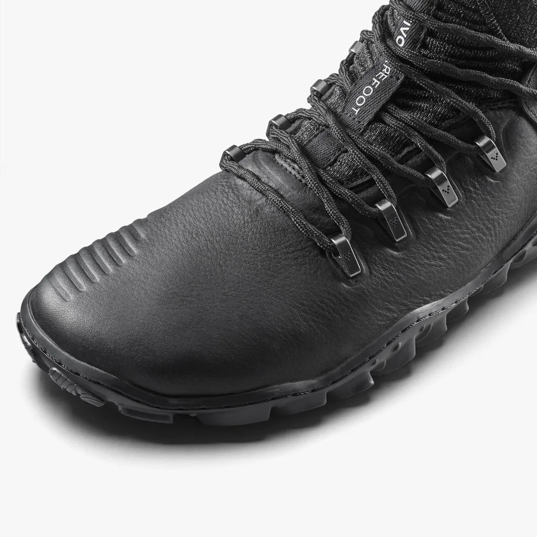 Ботинки Vivobarefoot Magna Forest ESC — женская модель, чёрный с лаймовым, фото 7