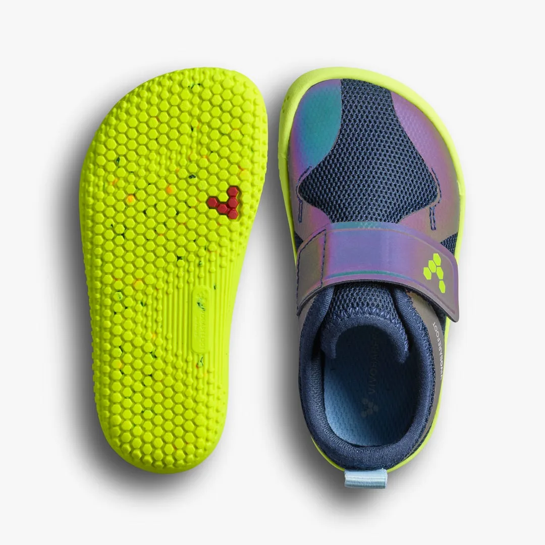 Кроссовки Vivobarefoot Primus Sport IV — для малышей, синий с фиолетовым, фото 2