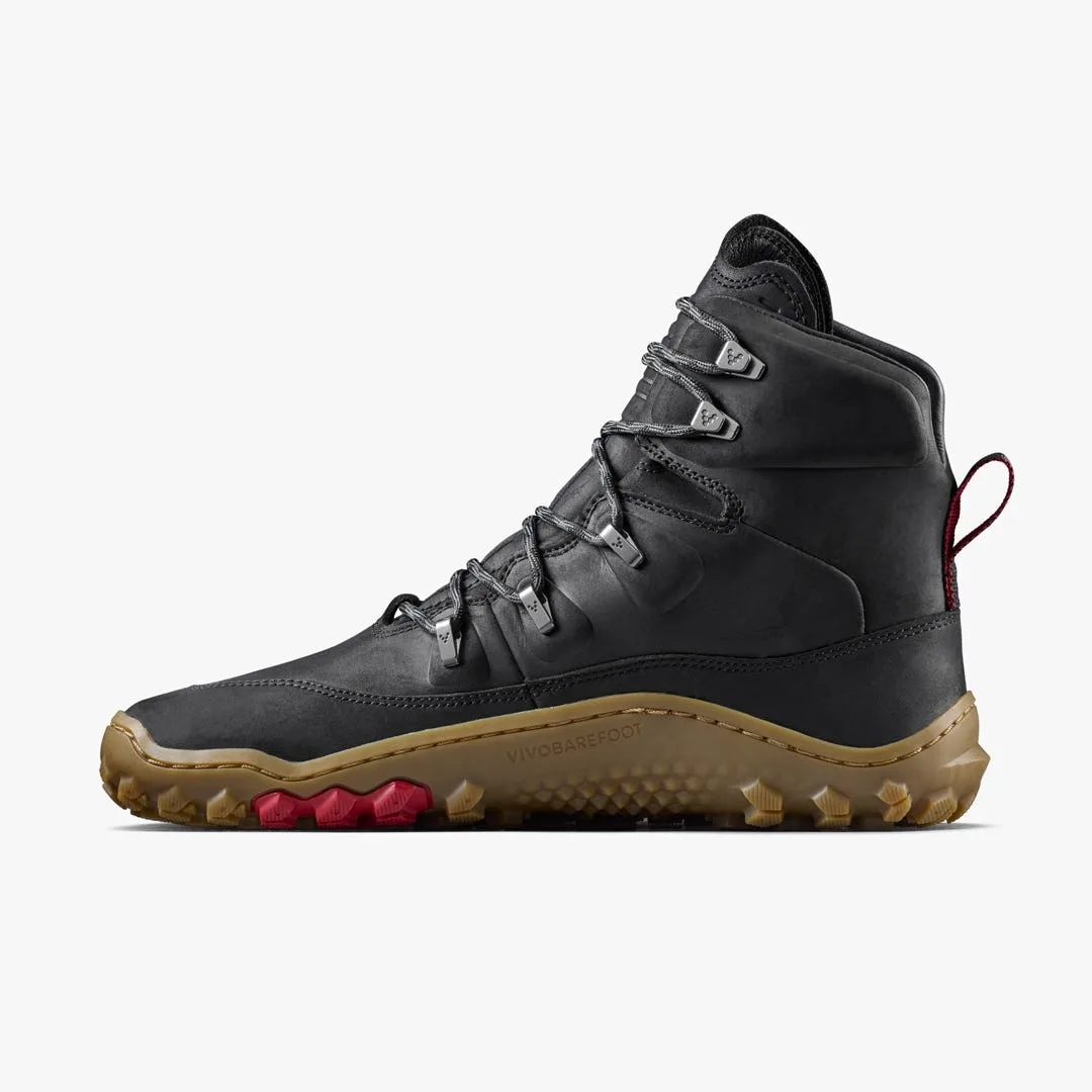 Ботинки Vivobarefoot Tracker Leather AT II — мужская модель, чёрный, фото 3