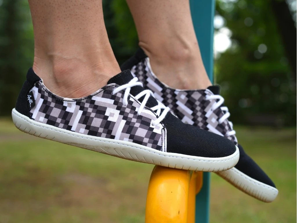 Кроссовки Aylla Nuna QUADRO (женские) — чёрно-белый · Quadro, фото 2
