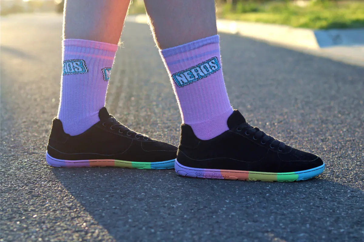 Босоногие кеды Paperkrane SKITTLE LOWS, фото 3