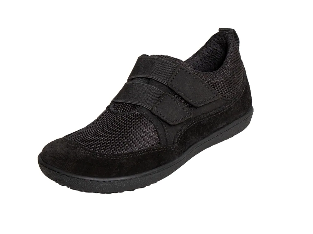Детские кроссовки Sole Runner Puck 2 из чёрной сетки и кожи, фото 3