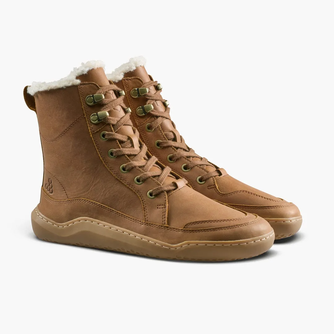 Ботинки Vivobarefoot Gobi Boot II Warmlined — мужская модель, коричневый, фото 4