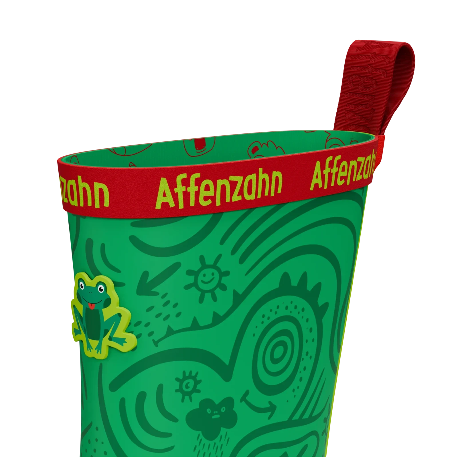 Резиновые сапоги Affenzahn Plashy Лягушка — зелёный, фото 11