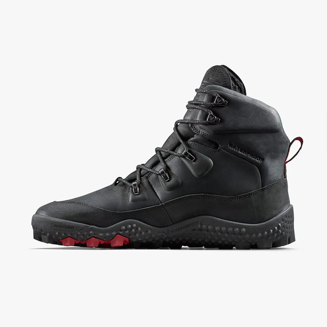 Ботинки Vivobarefoot Tracker Winter III SG — мужская модель, чёрный, фото 3