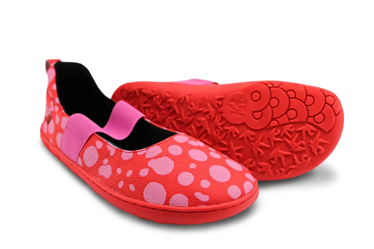 Босоногие туфли Paperkrane RED DOTTY, фото 6