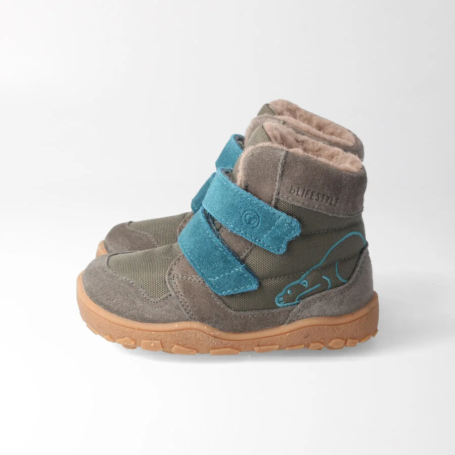 Зимние босоногие ботинки bLIFESTYLE eisbärSTYLE — серый