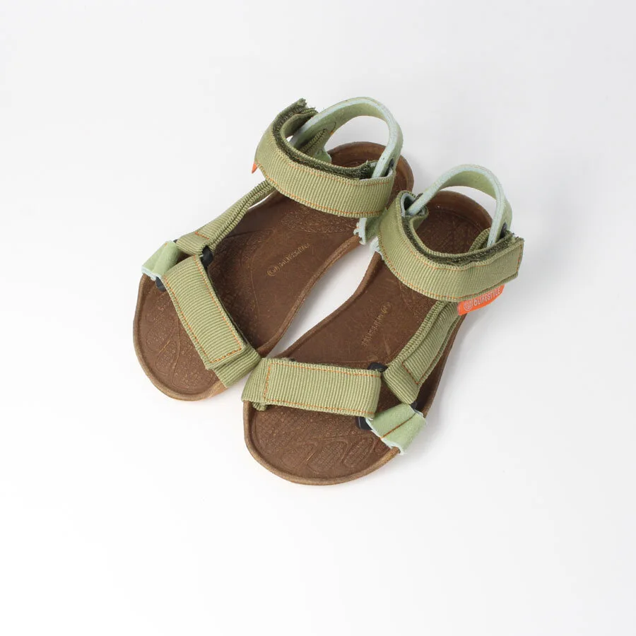 Босоногие сандалии bLIFESTYLE niobefalterSTYLE — зелёный, фото 4