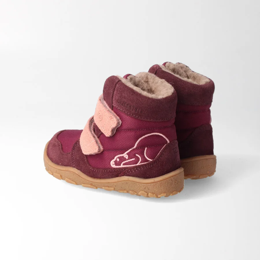 Зимние босоногие ботинки bLIFESTYLE eisbärSTYLE — ягодный, фото 3