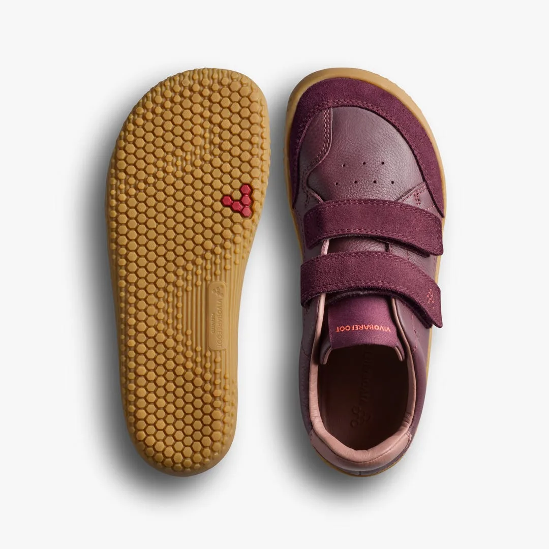 Кроссовки Vivobarefoot Gobi Sneaker — для дошкольников, бордовый, фото 2