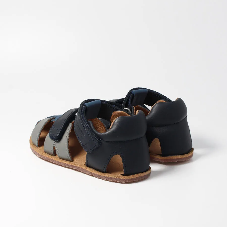 Босоногие сандалии bLIFESTYLE lederschildkrötenSTYLE — тёмно-синий, фото 3