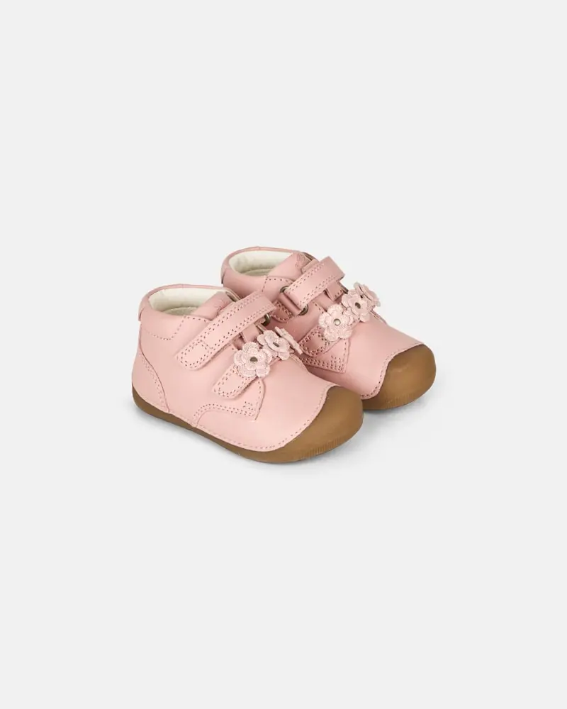 Детская босоногая повседневная обувь Bundgaard Petit Flower Vintage Rose