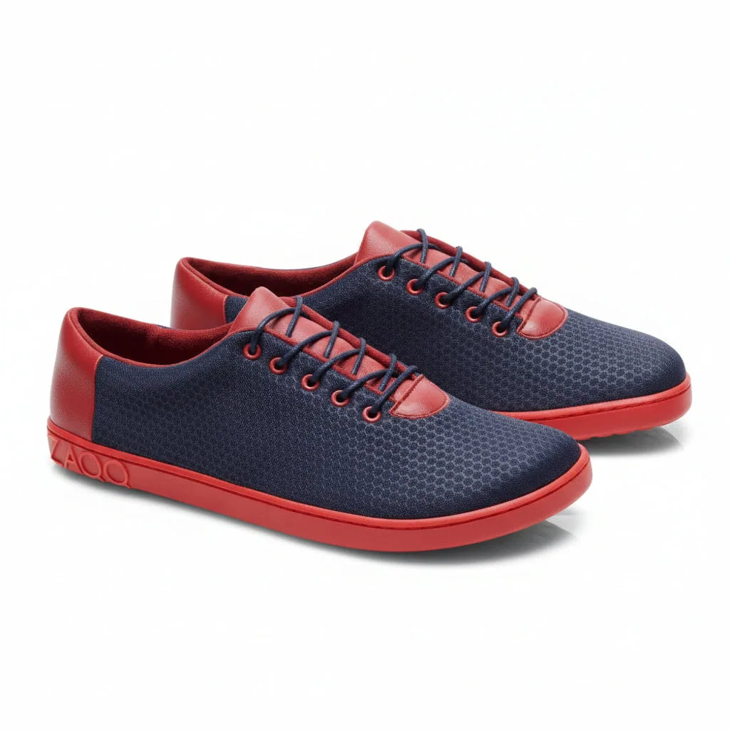 Кроссовки для женщин и мужчин ZAQQ QARO Navy Red (красный цвет)